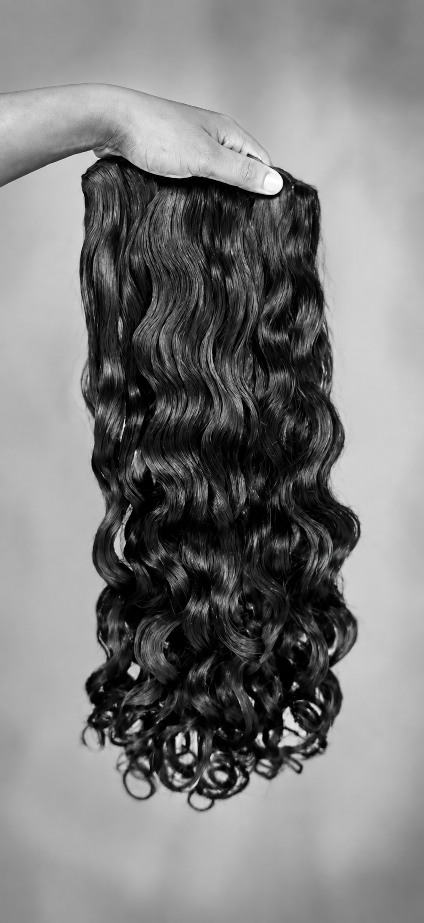 Raw Indian curly